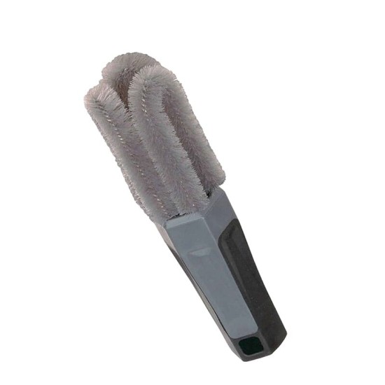 جي اي سي 130411 فرشة برازر بيد رمادى لتنظيف مسامير الجنوط