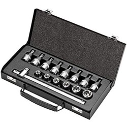 ريتا RLT1501 طقم لقم 1/2 بوصة نجمة دكر ونتاية 15 قطعة