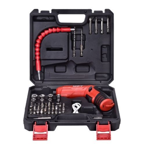 ام بى تى MCSD4006.3 مفك بطارية فك وربط 4 فولت 50 قطعة + شنطة