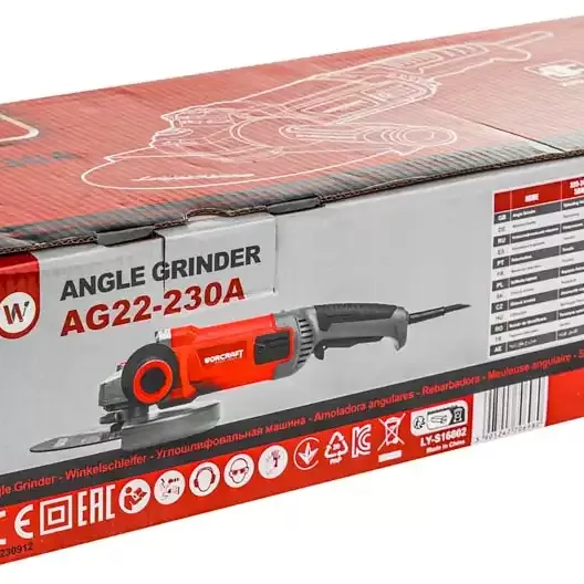 ووركرافت  AG22-230A صاروخ مقاس 9" بوصه – 2200 وات خدمة شاقة 