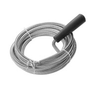 تولسن 15050101 واير صلب 5م مطلى مرن بيد بالستيك وخطاف مطلى زنك