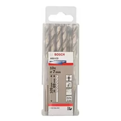 بوش 2608585892 بنط كوبلت للتخريم فى الأستانلس مقاس 7 مم 10 قطع HSS CO