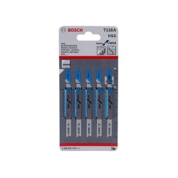 بوش 2608631013 سلاح منشار اركت للحديد قطعيه مستقيمه 5 قطع T 118 A   