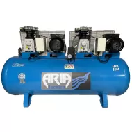 اريا  ABAC3800C-4x2-500 كمبروسر ضاغط هواء اقتصادي خزان 500 لتر قدرة 4  حصان 2 راس محرك موتور  نحاس 