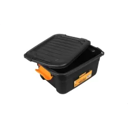 مانو  NB-12 صندوق تخزين بلاستيك هيفي ديوتي بغطاء 12 لتر تركي