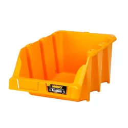 مانو R-30 صندوق تخزين بلاستيك مفتوح لون اصفر رقم 30 تركي