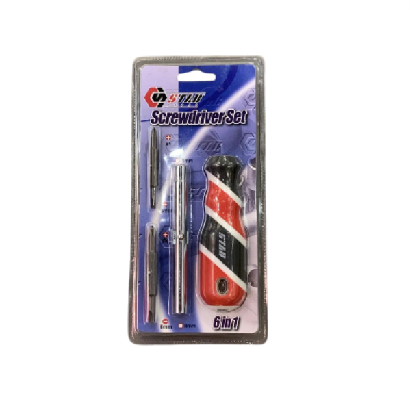 ستاب 530601 طقم مفك قلاب 6*1