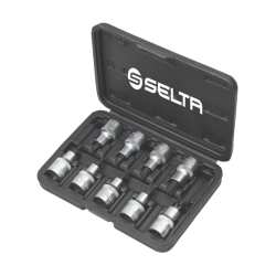 سلتا 54609 طقم لقم آلن كي نجمة 1/2 بوصة 9 قطع