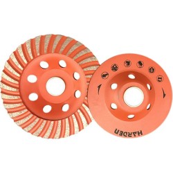 هاردن 611334 طبق شطف رخام و جرانيت 5 بوصة تربو ألماظ 