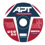 ايه بي تي حجر قطعية حديد 22.2×3.0×125 مم موديل APTP21253022