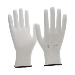 كراون CWGP-PB-XL قفاز بوليستر+ بولى يوريثين مقاس 10