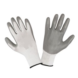 كراون CWGP-NE-XL قفاز بوليستر + نتريل مقاس 10