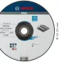 بوش  2608603162 حجر قطعية حديد 9 بوصة (230X22.2X3)