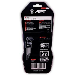 ايه بى تى  AH511511-9 طـقـم ألـن مـسـدس 9 قطع من واحد ونص الى 10 مم