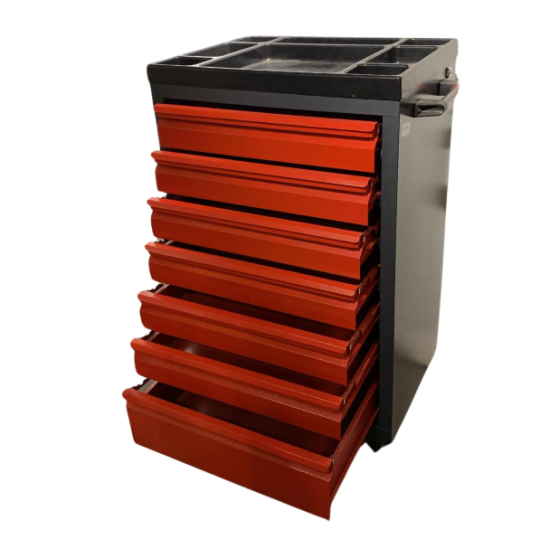 بي ام BM-7D تروللي عدة 7 درج