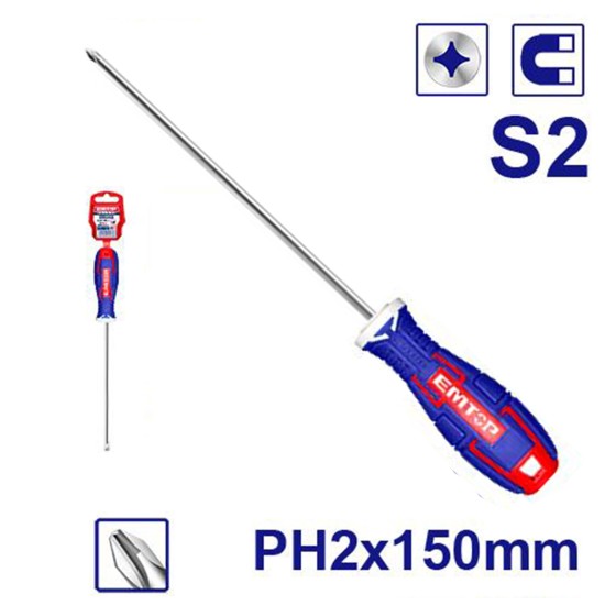 ام توب ESDRPH2602 مفك عادة كروم فانديوم SL5.5*100   