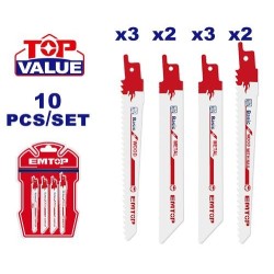 ام توب ESSB1001 طقم سلاح منشار امامي 10قطع 