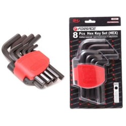 فورساج F-5087 طقم ألن كي مفحم 8 قطعة علي كارت قصير  