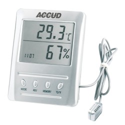أكيود HTC70 جهاز قياس الرطوبة و الحرارة 5-70 درجة مئوية