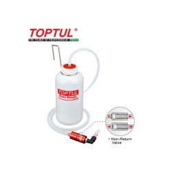 توب تول JECF0180 قربة بلاستيك لتفريغ زيت الفرامل وسحب الهواء 800 ملى    