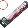 روك فورس RF-2144Q طقم لقم يونيفرسال 11 قطعه 1/4" بوصه مقاس من 4-14 مللي