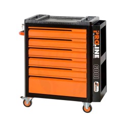 روك RTY6001 تروللي عدة فارغ 6 درج تركي