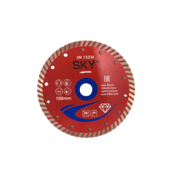 سكاي SKY-180C4 اسطوانه الماظ مقفوله حرف ( TURBO ) مقاس 180 مللي , 7" بوصه      