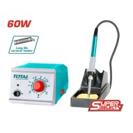 توتال TET160911 كاوية لحام 60 وات بضابط حرارة استيشن 