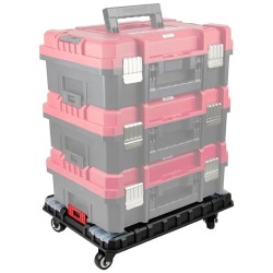 ووركرافت XCUBE200 حامل شنطة عدة مزود بعجلات مقاس 40 × 355 × 467 ملم  