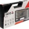  ياتو YT-7753 طقم لقم سنون رباط مسدس  1/2" بوصه طويله 12 قطعة شنطه بلاستيك