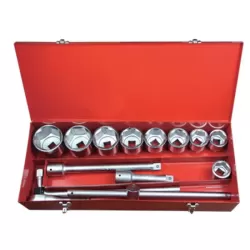 ياتو  yt-13630 طقم لقم 1 بوصة, 15 قطعة,مقاسات من 80-40 مم