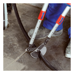 كنبكس  95 32 038 مقص كابلات ثنائي الشفرات  18 بوصة عزل احمر في ازرق  