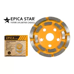 ابيكا  EP-10372 اسطوانة تنعيم رخام و جرانيت 2 صف مقاس 4.5 بوصة  