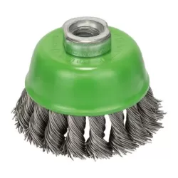 بوش 2608622060 فرشة سلك مجدوله ستانلس ستيل مقاس 75 مم 