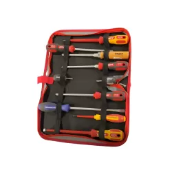 ويها WIHA-10 طقم مفكات 10 قطع الماني في مقلمة 