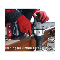 كراون CT22056XS دريل فك و ربط 3/4 بوصة بطارية قدرة 20 فولت, 4 امبير بدون شربون