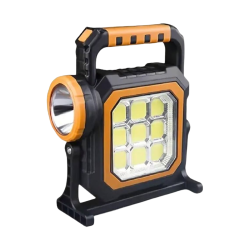 كي جي HS-8030-B  كشاف استند 8 لمبة مرن 