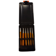 بادر  pa-3180 طقم سنابك صلب 6 قطع الماني علبه صاج  