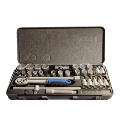 بادر   PA984HZ طقم لقم ½ بوصة مشرشر  30 قطعة الماني  