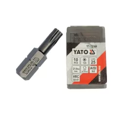 ياتو  YT-78144  ياتو سن مفك توركس مقاس T25 بوصة 1/4 علبة 10 قطع