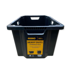 مانو  C-50 صندوق تخزين بلاستيك هيفي ديوتي مفتوح 50 لتر تركي