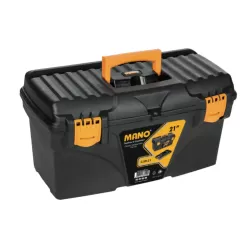 مانو  C.SR-21 شنطة عدة بلاستيك لون اسود 21 بوصة تركي