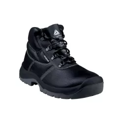 دلتا بلس  JUMP3S3NO45 سيفتي من الجلد المصبوغ باللون الاسود مقاس 45     