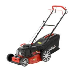 ياتو  YT-85525 ماكينة جزّ عشب بنزين ذاتية الدفع سعة 139 سم³, عرض قص 46 سم 