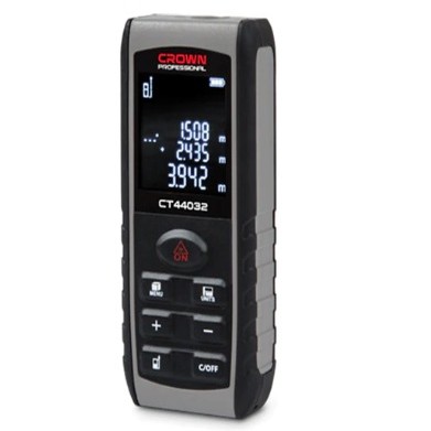 كراون ct44034 جهاز قياس مسافات ليزر 80 متر    