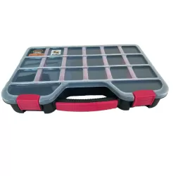 مانو  ORG-13M حافظة ادوات بلاستيك 13 بوصة لون احمر جديد تركي