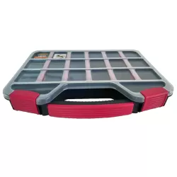 مانو  ORG-18M حافظة ادوات بلاستيك 18 بوصة لون احمر تركي